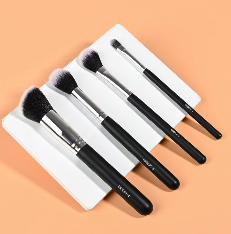 The Sweep Life 4-Piece Face & Eye Brush Set