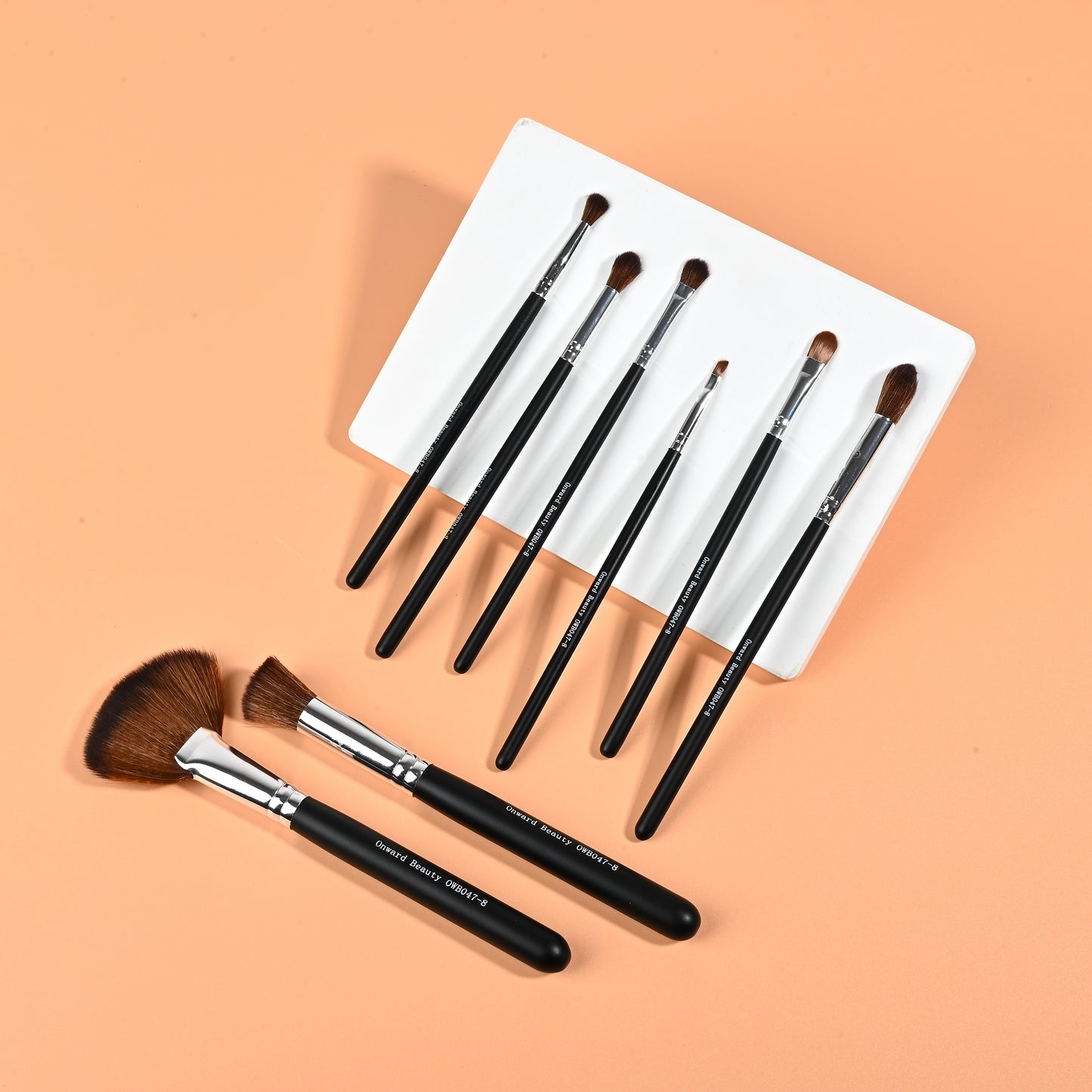 8-Piece Face & Eye Brush Set