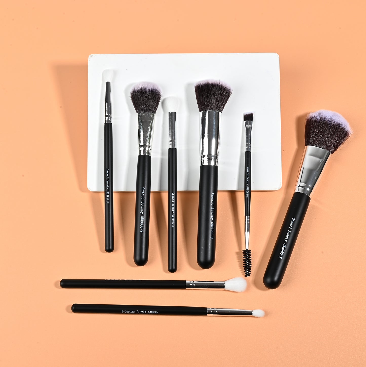 Cool Look  8 Pcs Makeup Brush Set